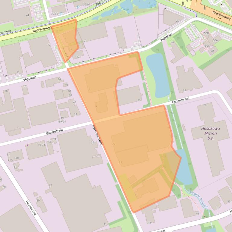 Kaart van postcodegebied 7005AS.