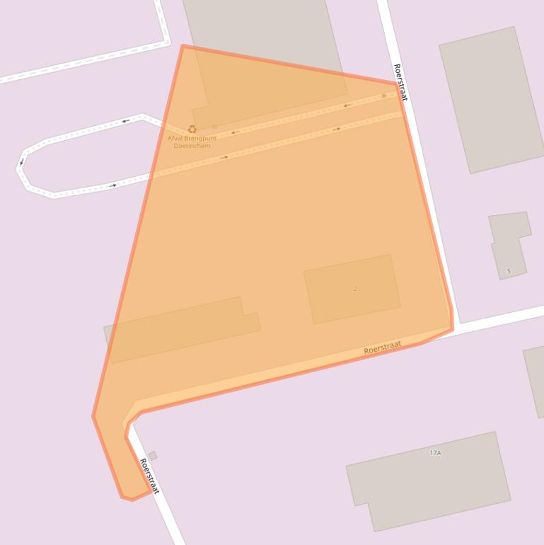 Kaart van postcodegebied 7005BR.