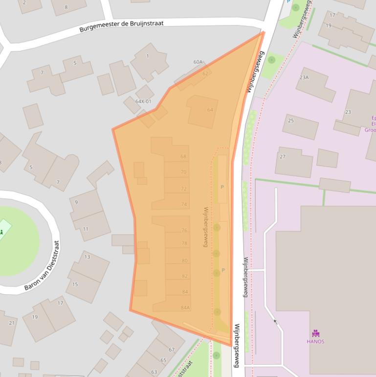 Kaart van postcodegebied 7006AL.