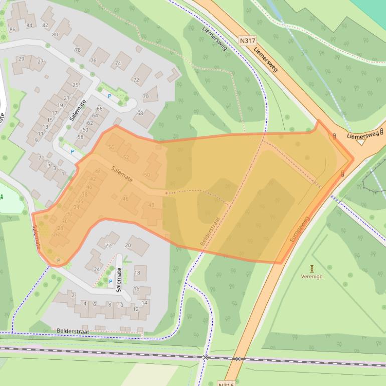 Kaart van postcodegebied 7006CC.