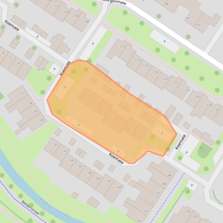 Kaart van postcodegebied 7006CG.