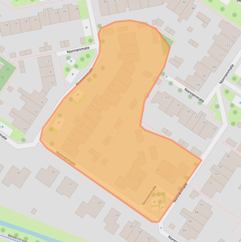 Kaart van postcodegebied 7006CM.