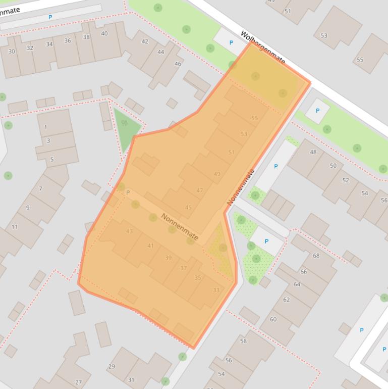 Kaart van postcodegebied 7006CN.