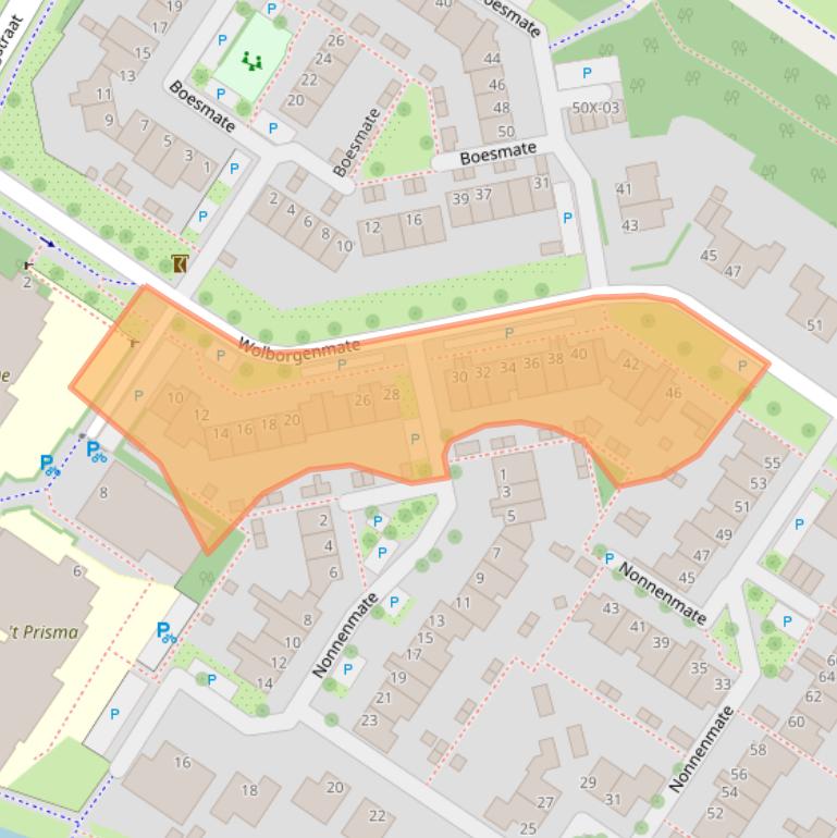 Kaart van postcodegebied 7006DH.