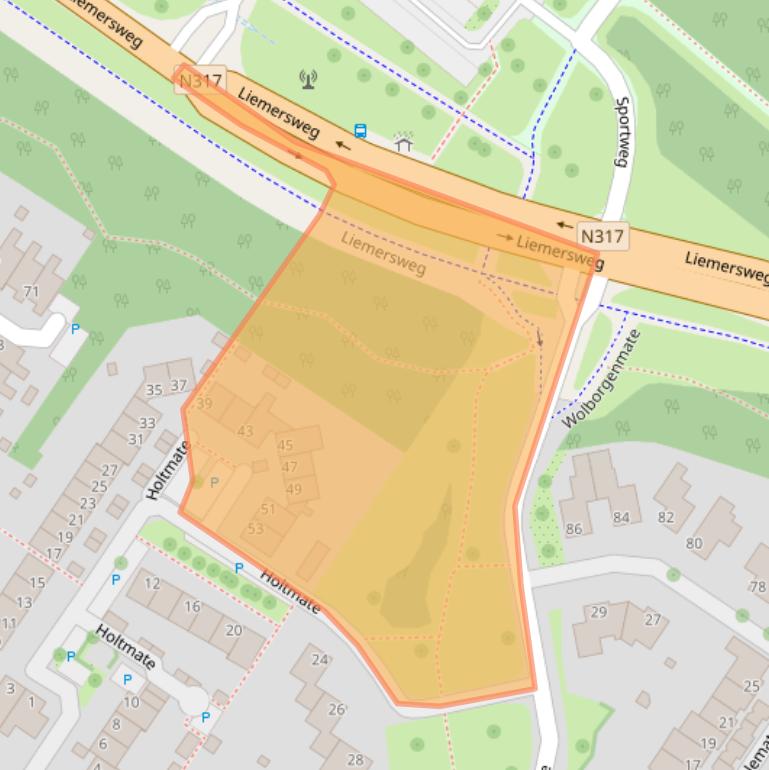 Kaart van postcodegebied 7006DP.