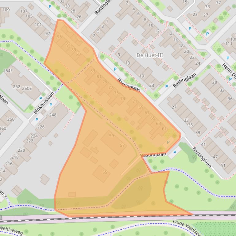 Kaart van postcodegebied 7006EH.