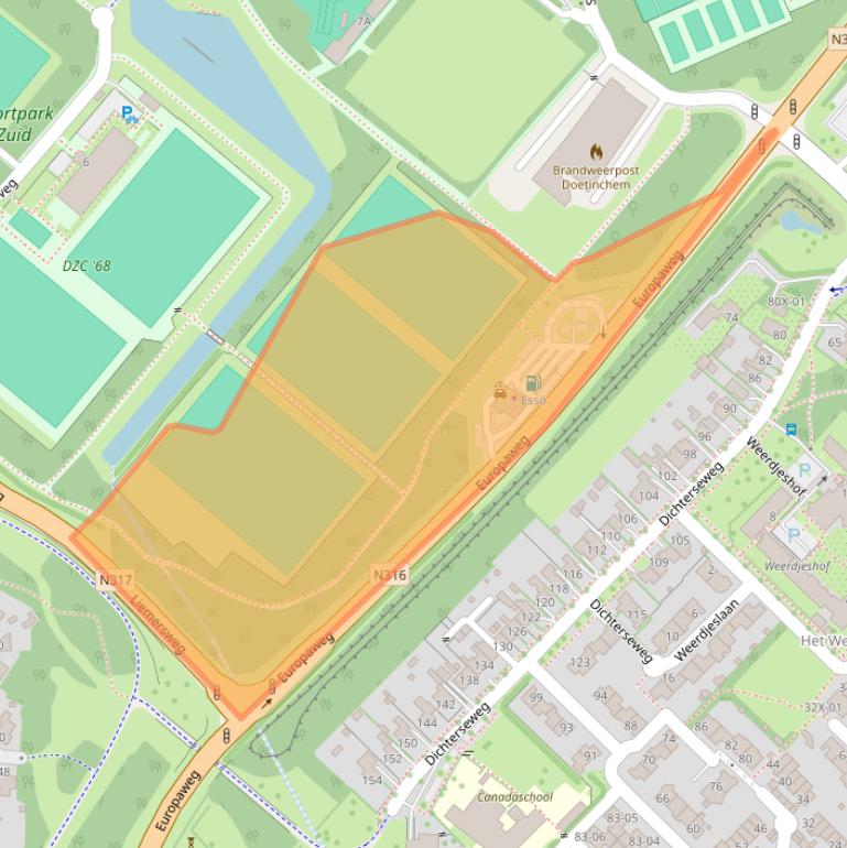 Kaart van postcodegebied 7006GH.