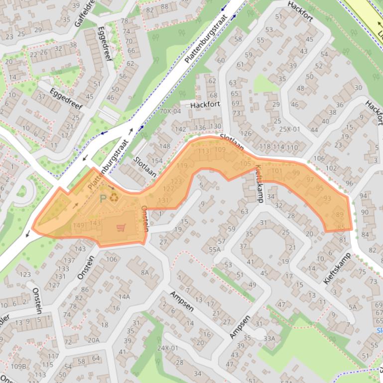 Kaart van postcodegebied 7006HC.