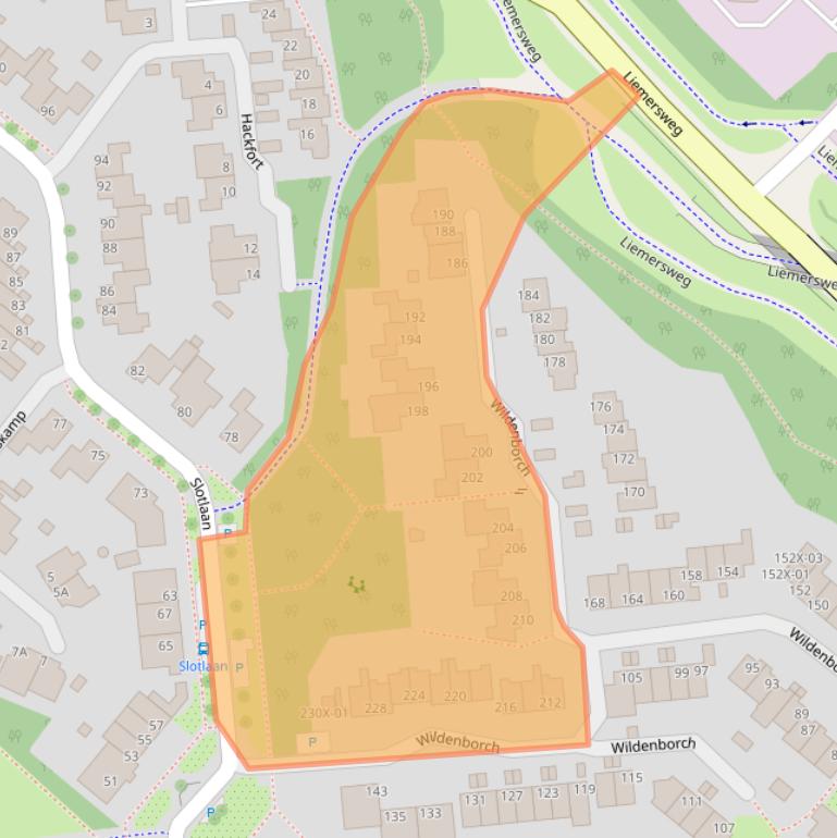 Kaart van postcodegebied 7006HV.