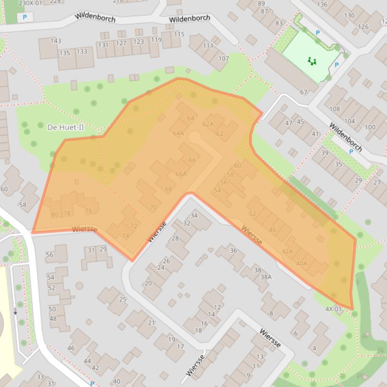 Kaart van postcodegebied 7006HZ.