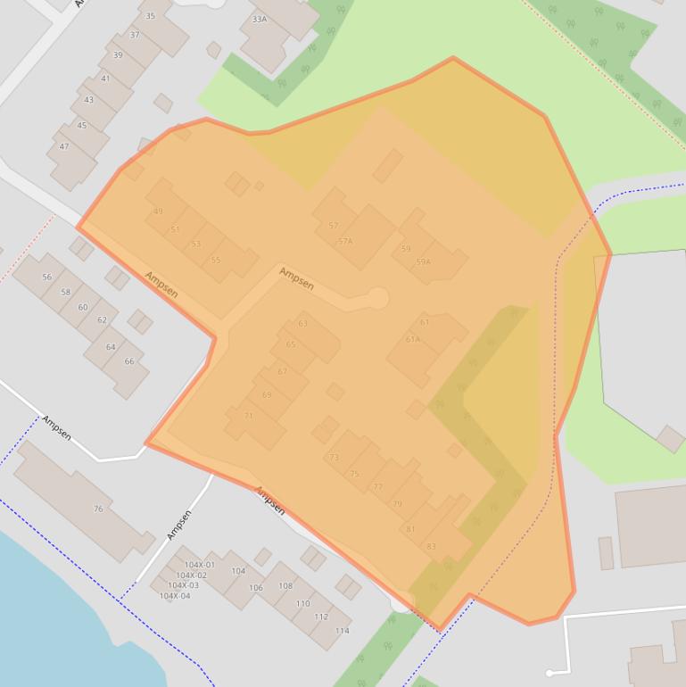 Kaart van postcodegebied 7006JK.