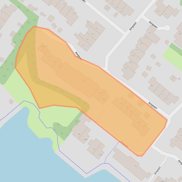 Kaart van postcodegebied 7006JM.