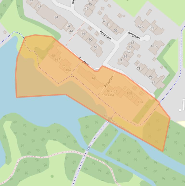 Kaart van postcodegebied 7006JN.