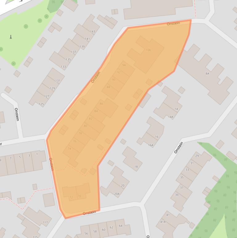 Kaart van postcodegebied 7006JX.