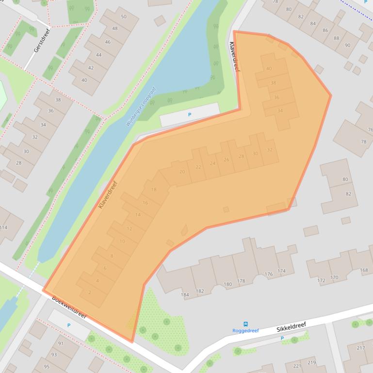 Kaart van postcodegebied 7006LP.