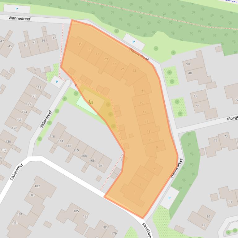 Kaart van postcodegebied 7006LR.