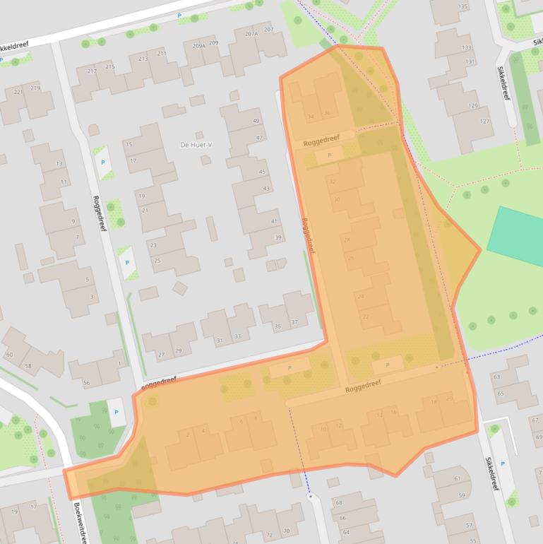 Kaart van postcodegebied 7006LX.