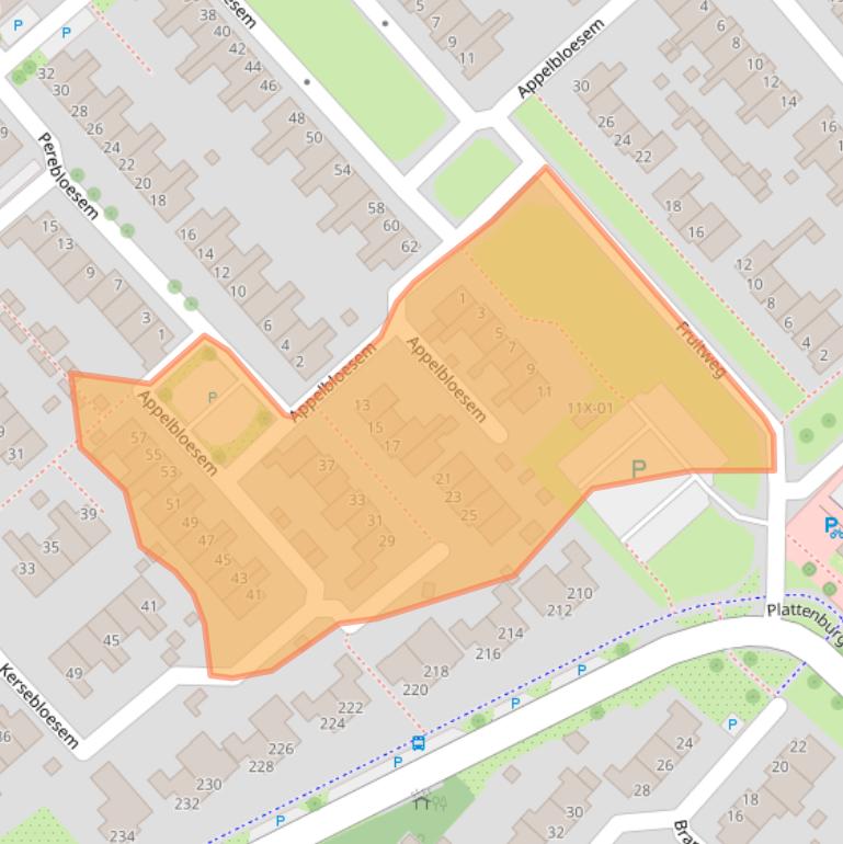 Kaart van postcodegebied 7006MG.