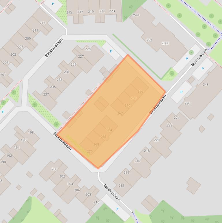 Kaart van postcodegebied 7006PK.