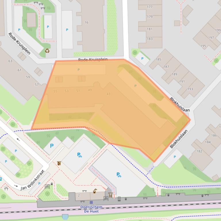 Kaart van postcodegebied 7006PR.