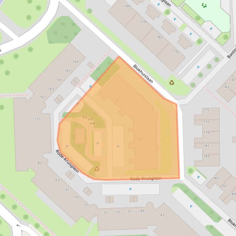 Kaart van postcodegebied 7006PV.