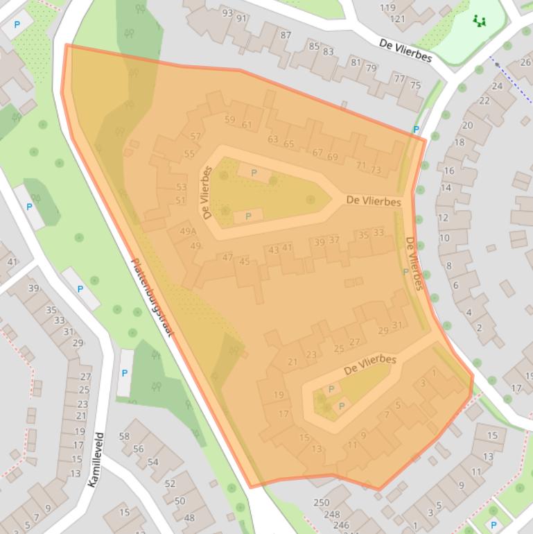 Kaart van postcodegebied 7006SB.