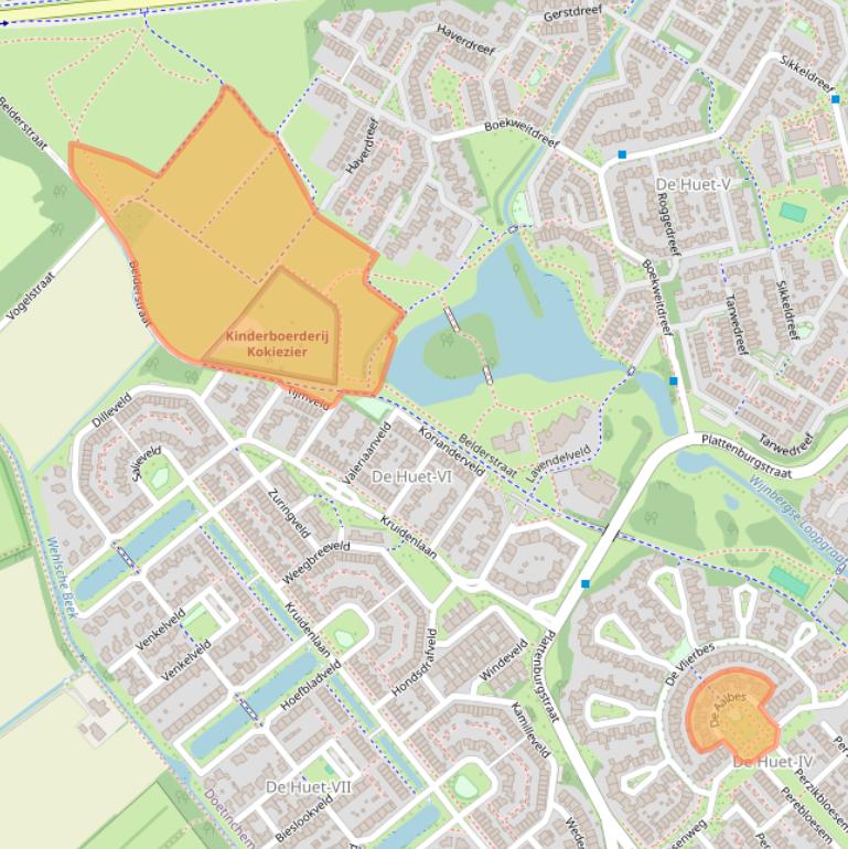 Kaart van postcodegebied 7006SH.