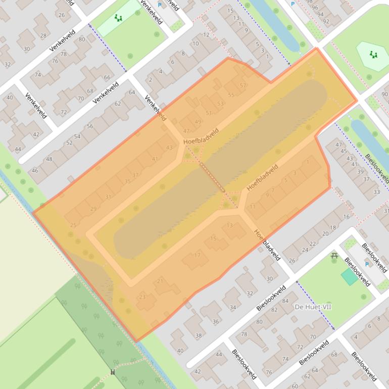 Kaart van postcodegebied 7006TJ.