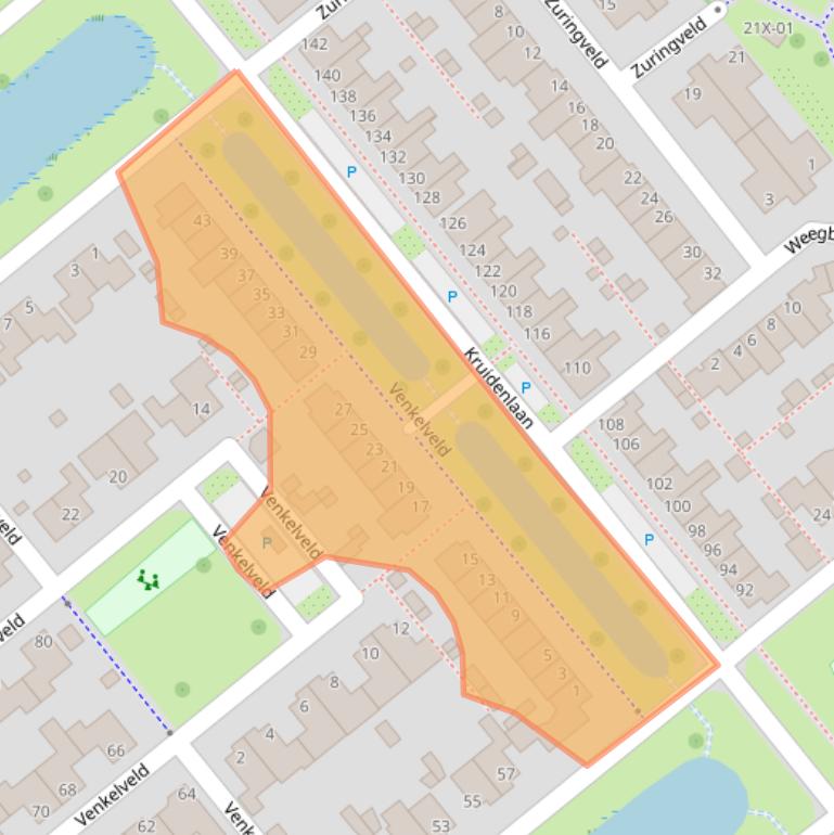 Kaart van postcodegebied 7006TK.