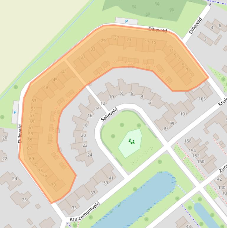 Kaart van postcodegebied 7006TN.