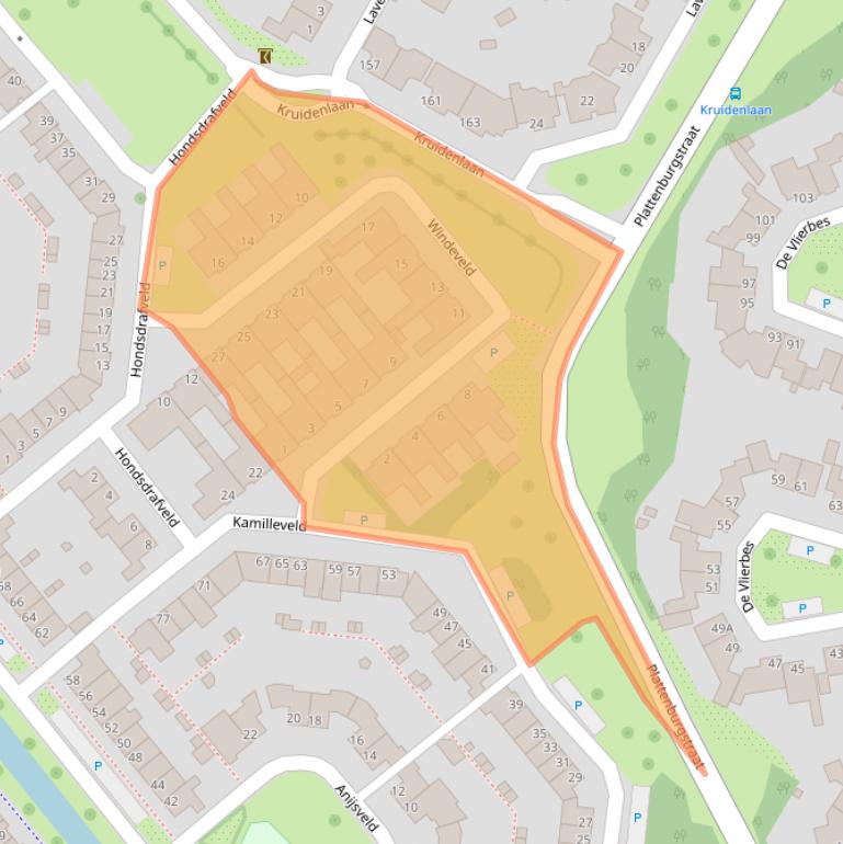 Kaart van postcodegebied 7006VA.