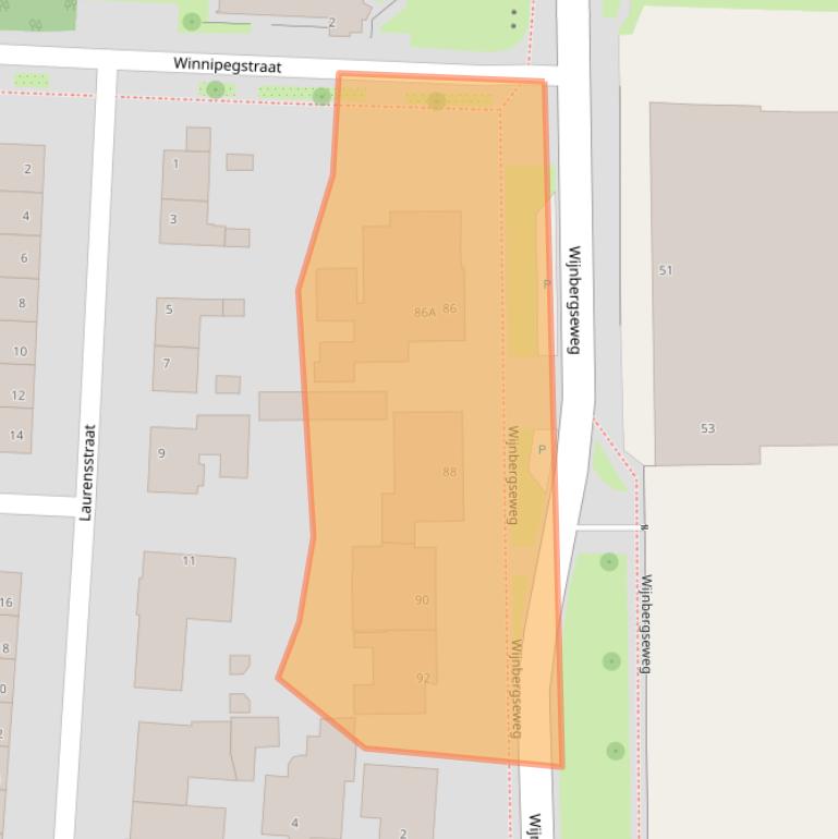 Kaart van postcodegebied 7007AB.