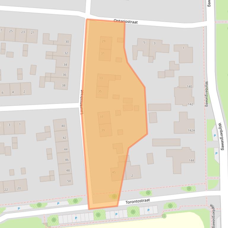 Kaart van postcodegebied 7007AJ.