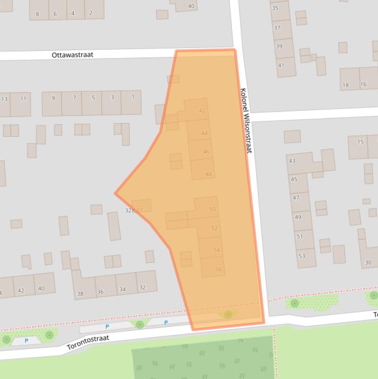 Kaart van postcodegebied 7007AZ.