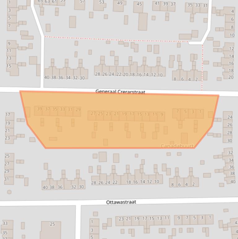 Kaart van postcodegebied 7007BA.