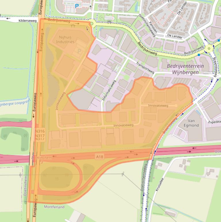 Kaart van postcodegebied 7007CD.