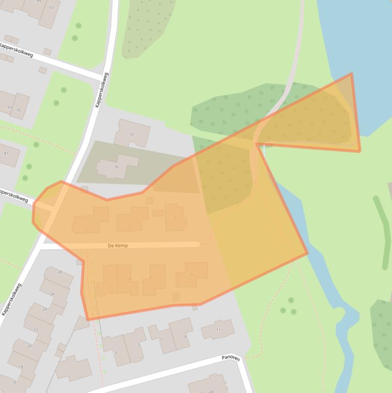 Kaart van postcodegebied 7007DV.