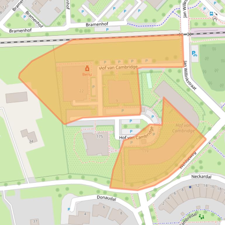 Kaart van postcodegebied 7007GN.