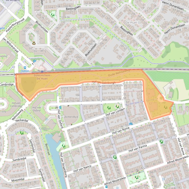 Kaart van postcodegebied 7007GX.