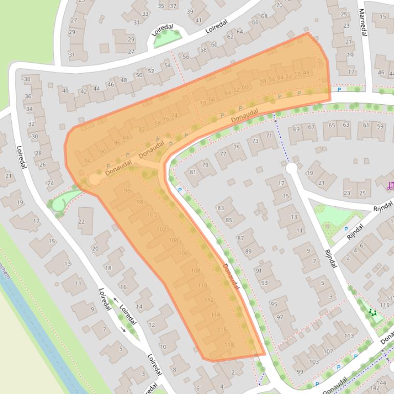 Kaart van postcodegebied 7007HG.