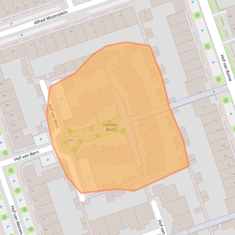 Kaart van postcodegebied 7007JV.