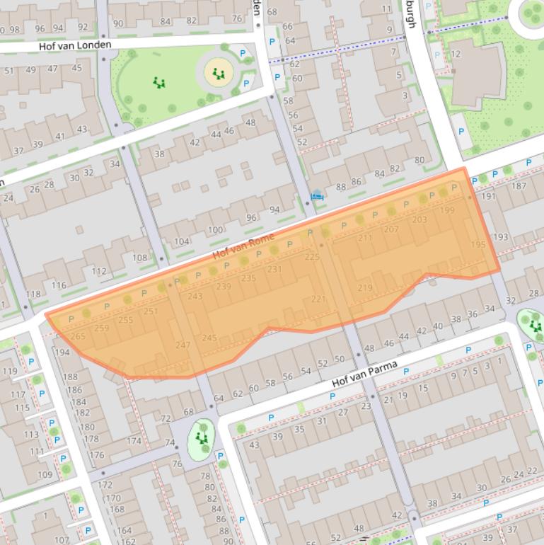 Kaart van postcodegebied 7007KP.