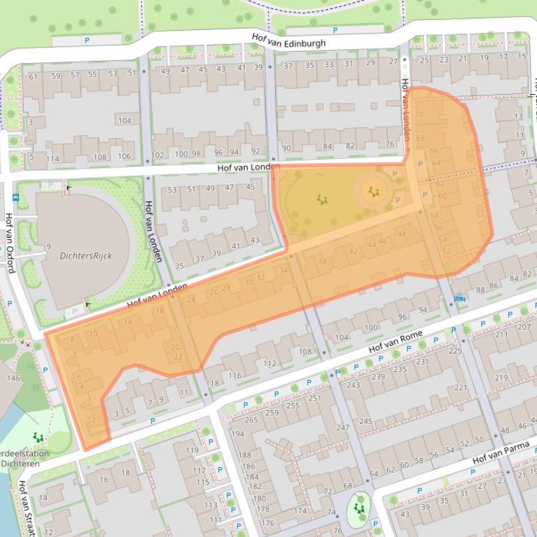 Kaart van postcodegebied 7007KT.