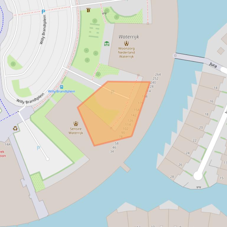 Kaart van postcodegebied 7007LD.