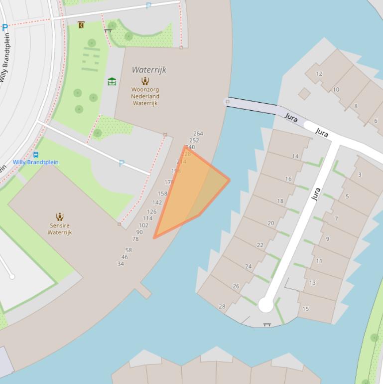 Kaart van postcodegebied 7007LE.