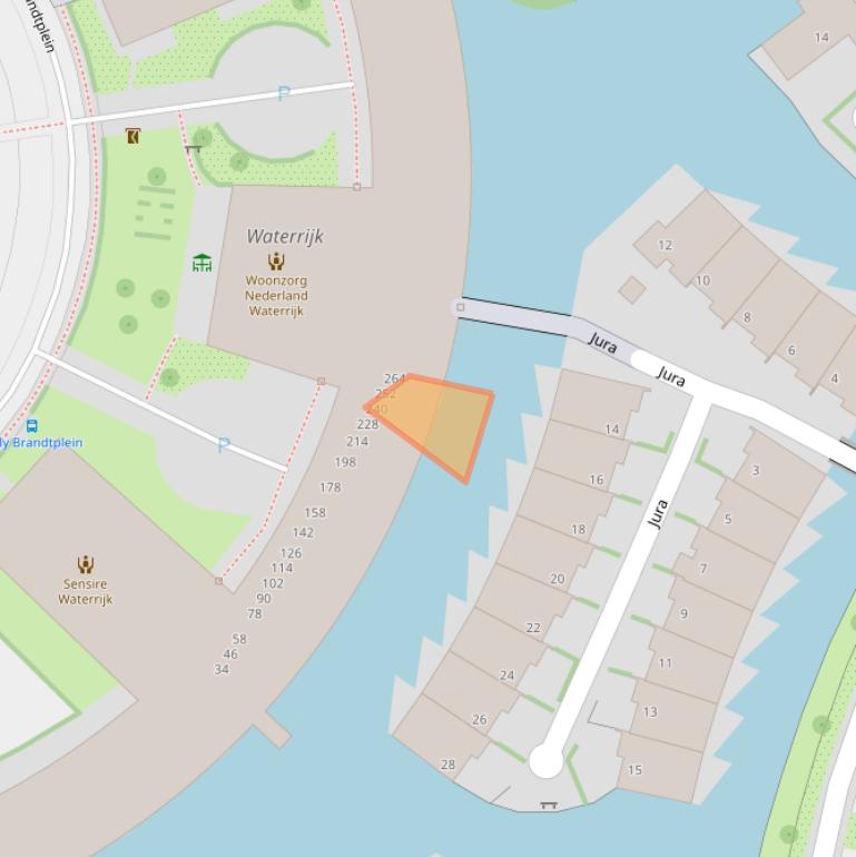 Kaart van postcodegebied 7007LH.