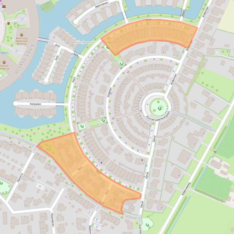 Kaart van postcodegebied 7007LR.