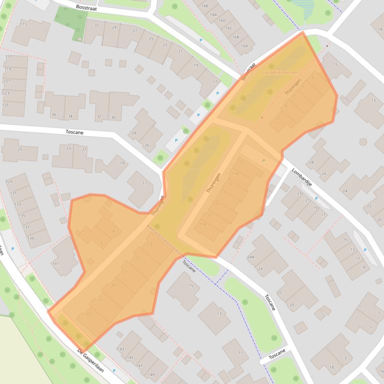 Kaart van postcodegebied 7007ND.