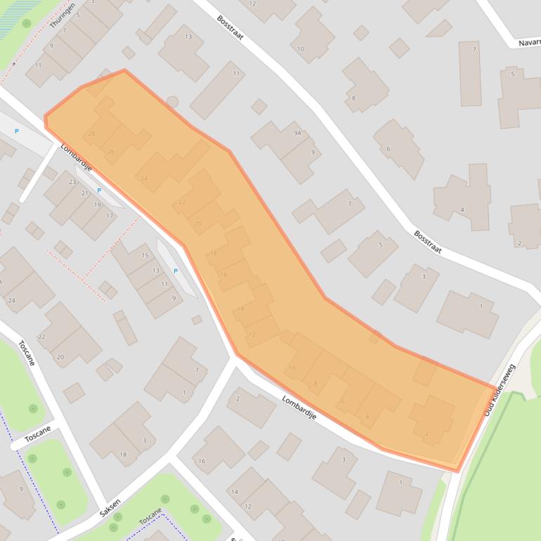 Kaart van postcodegebied 7007NK.