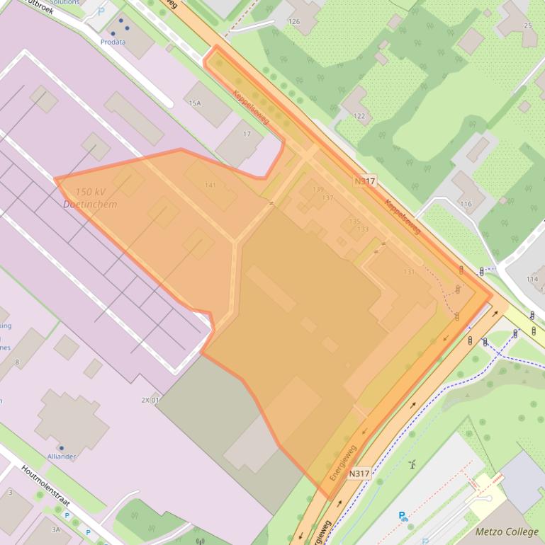 Kaart van postcodegebied 7008BA.